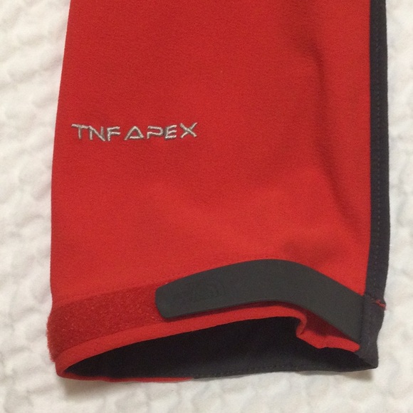EUC Mens The North Face TNF Apex Summit Series XL Red/ Dark Gray Jacket - Picture 7 of 16